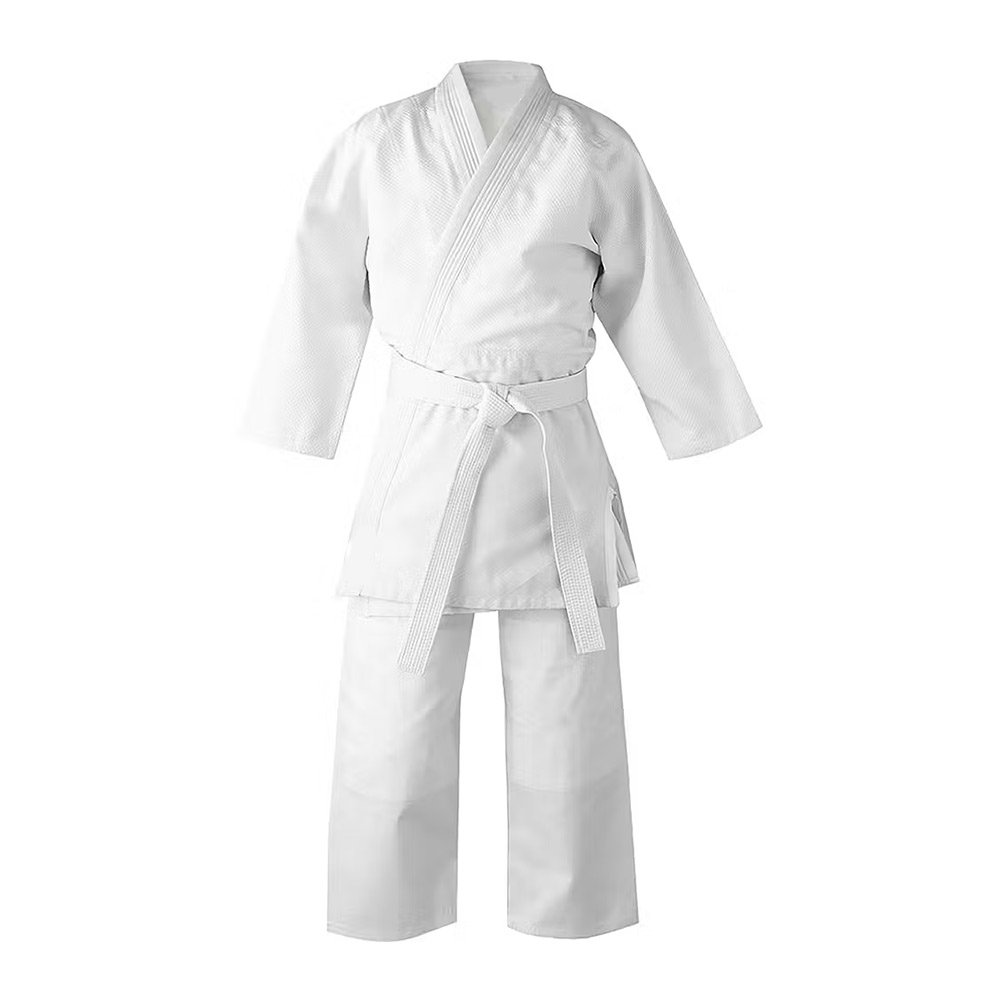 01 White Aikido Uniforms - Image 1