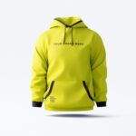 custom hoodies in green for men and women"